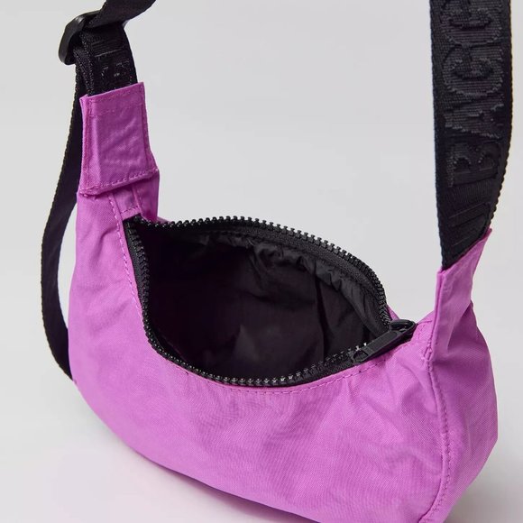 NWT BAGGU Mini Crescent Bag - Extra Pink - Picture 5 of 6